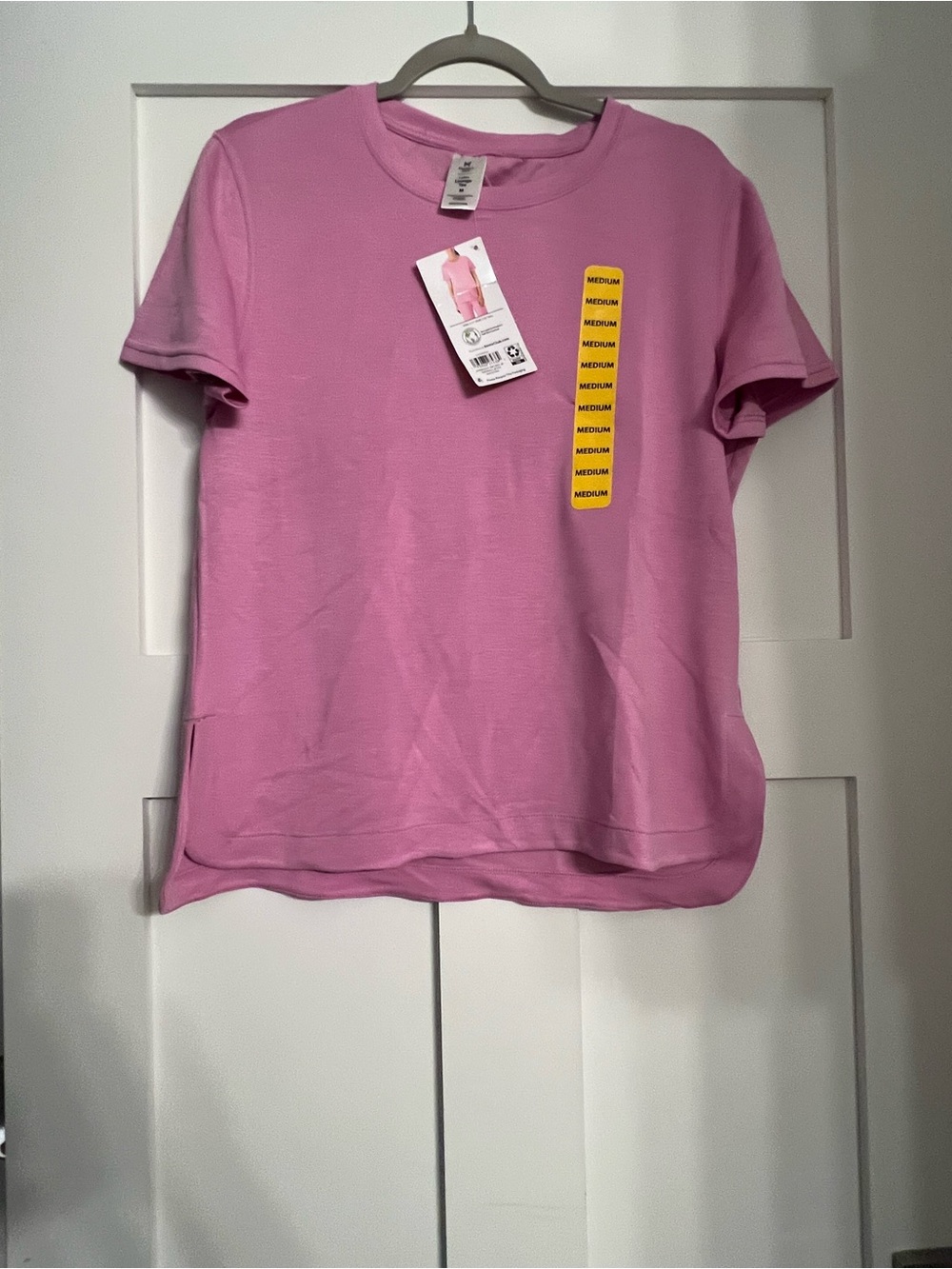 Everyday Crewneck Short Sleeve Tee - Pink